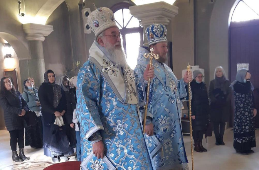 Праздник Сретения Господня отметили на подворье Русской Православной Церкви в Белграде
