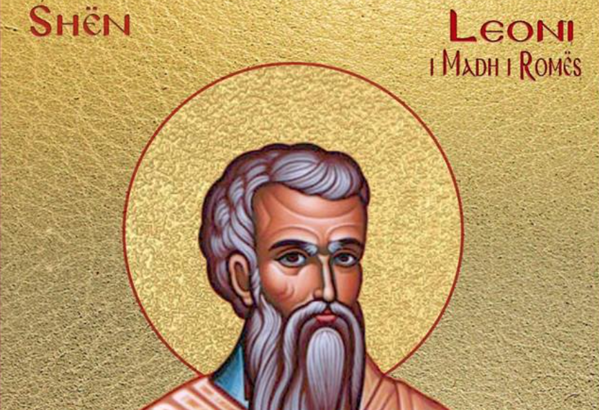 Shenjtori i ditës: Oshënar Leoni i Madh i Romës – Omologjet Agapiti i Sinait