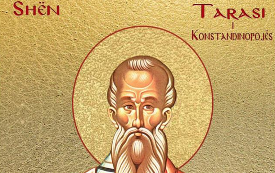 Shenjtori i ditës: Oshënar Tarasi i Konstandinopojës – Hierodëshmor Rigini