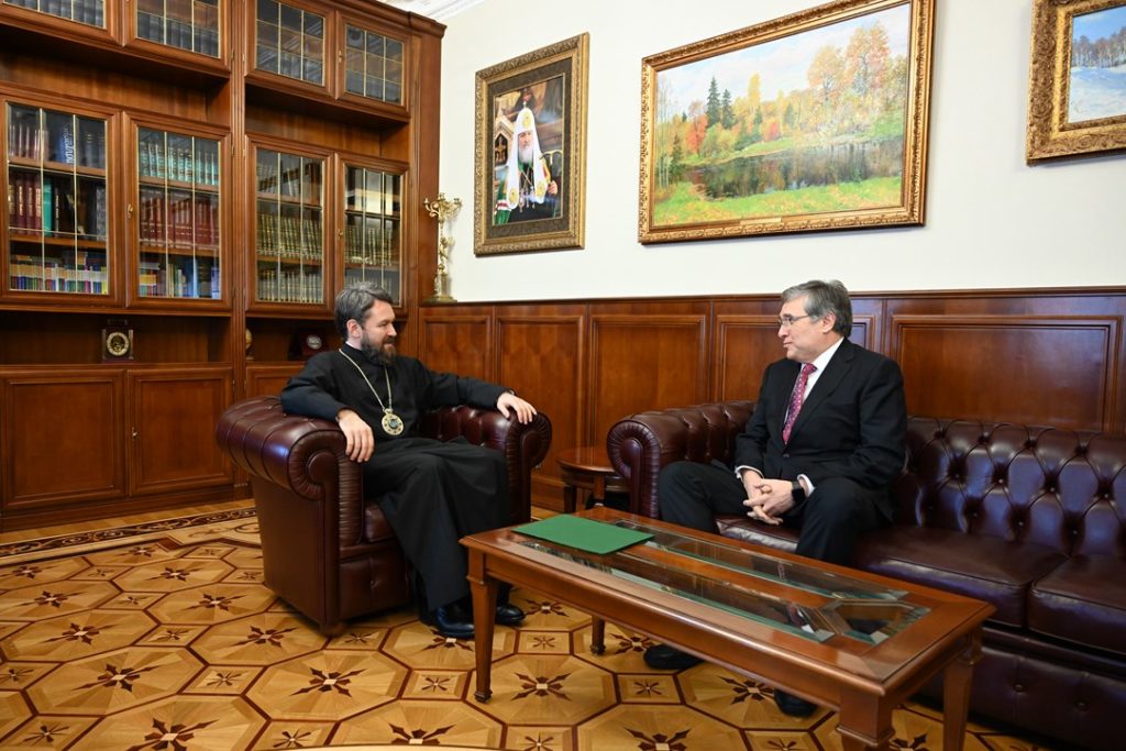 Председатель ОВЦС встретился с новоназначенным послом России в Венгрии