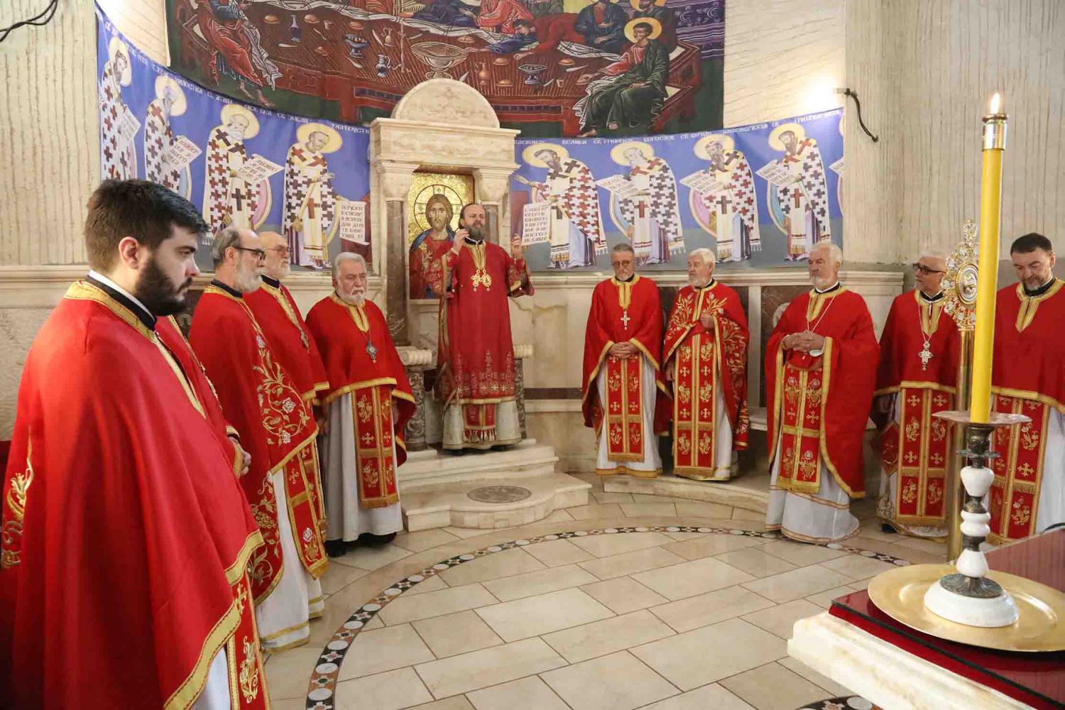 Patron Saintday of the church of Saint Symeon the MyrrhGusher in New