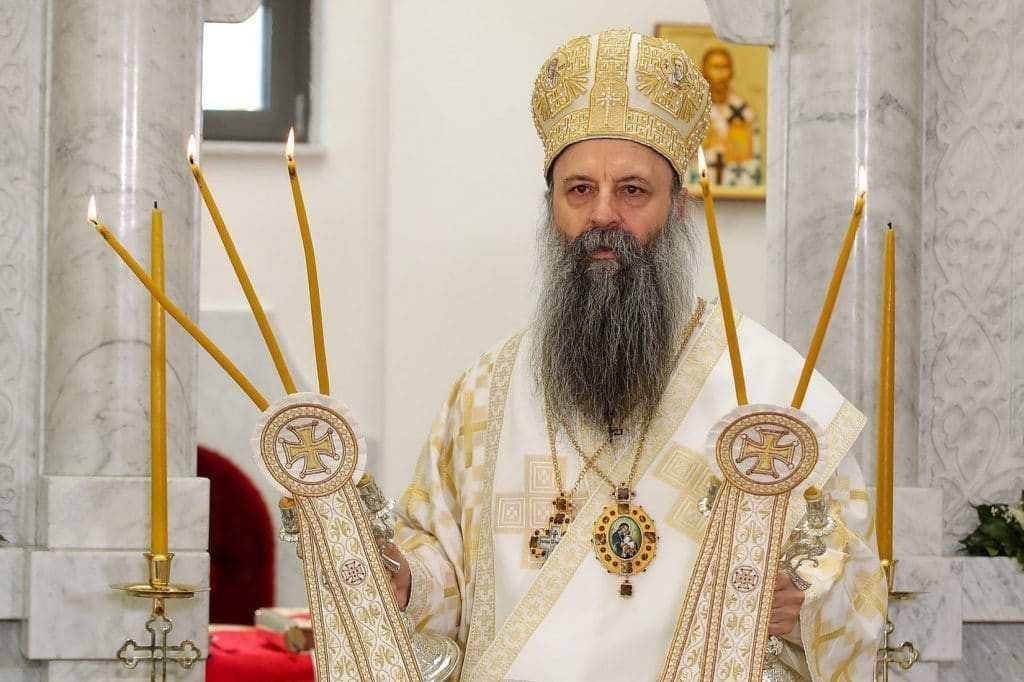 Enthronement of the Serbian Patriarch Porfirije will be celebrated on Friday
