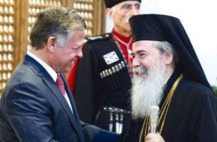 ثيوفيلوس الثالث: نجدد البيعة للهاشميين ونبارك مئوية الدولة الاردنية