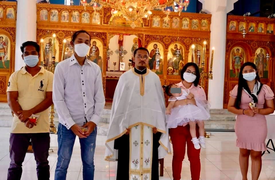 Η ΦΩΤΟΓΡΑΦΙΑ ΤΗΣ ΗΜΕΡΑΣ: Βάπτιση στη Μανίλα