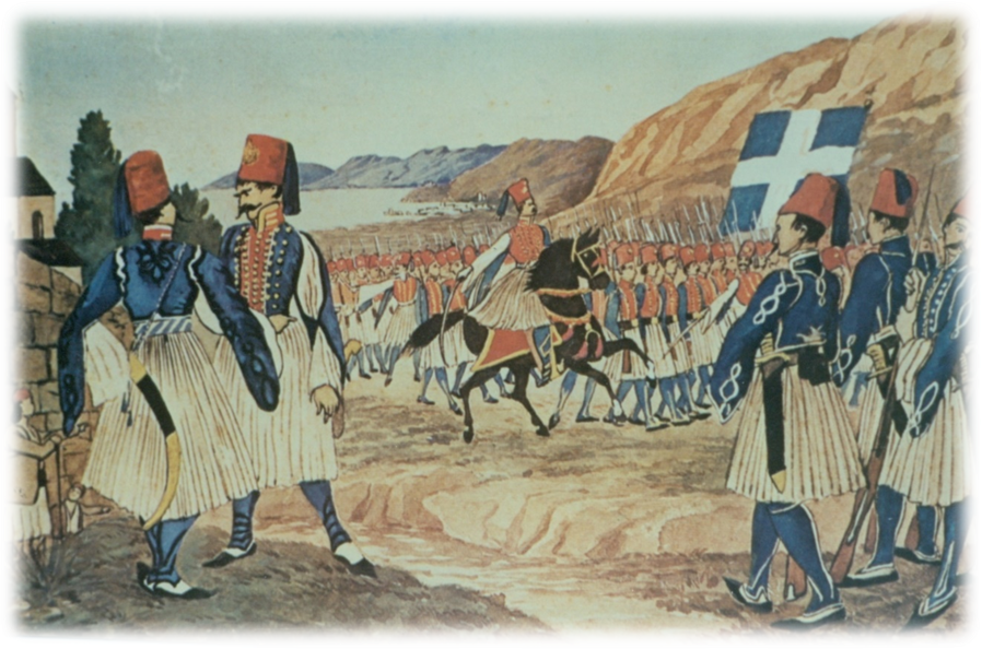 Οι πρώτες προσπάθειες συγκρότησης Τακτικού Στρατού (1821-1827)