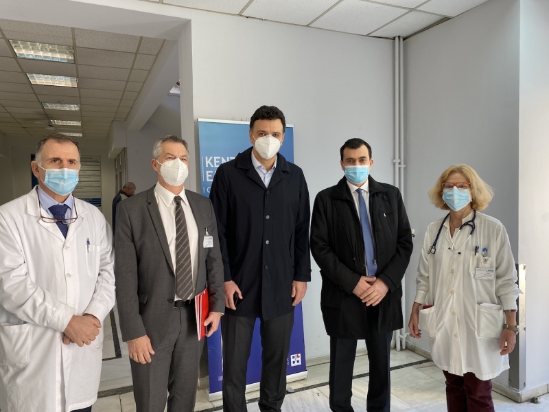 Β. Κικίλιας: Οδεύουμε στους 700.000 εμβολιασμούς