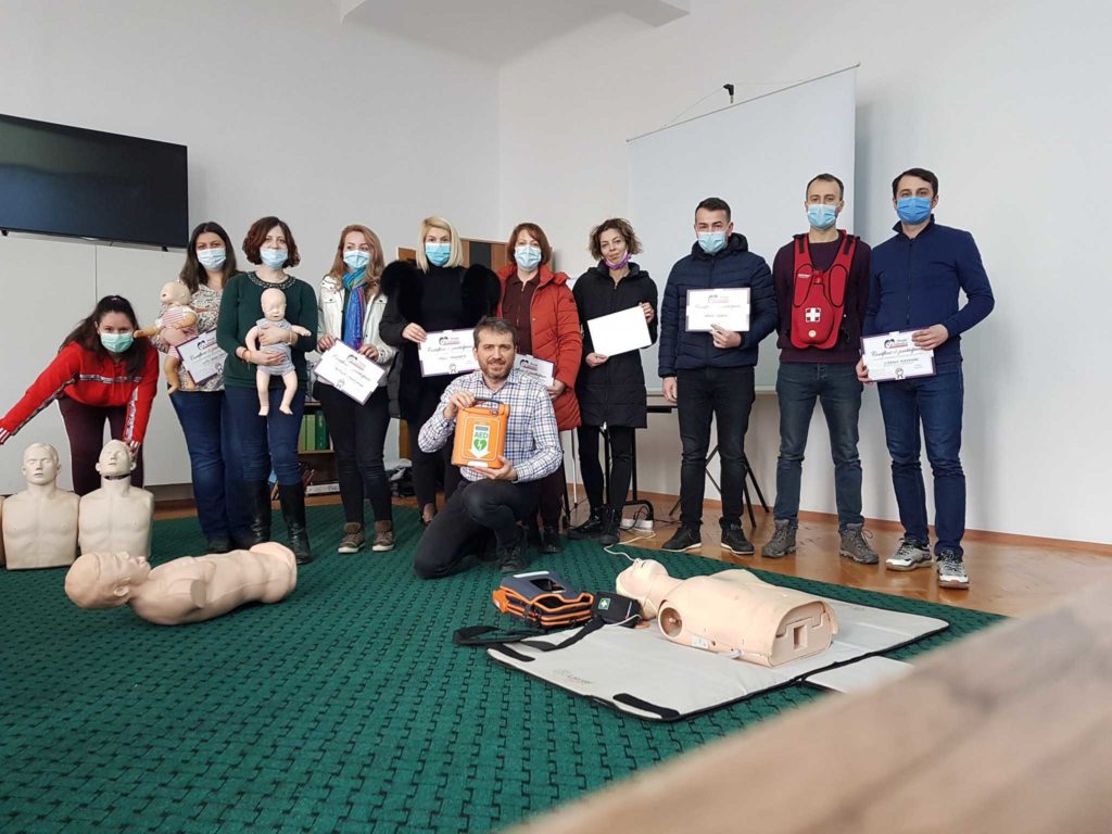 Arhiepiscopia Dunării de Jos a găzduit cursurile de prim-ajutor oferite de Asociația Părinți Salvatori