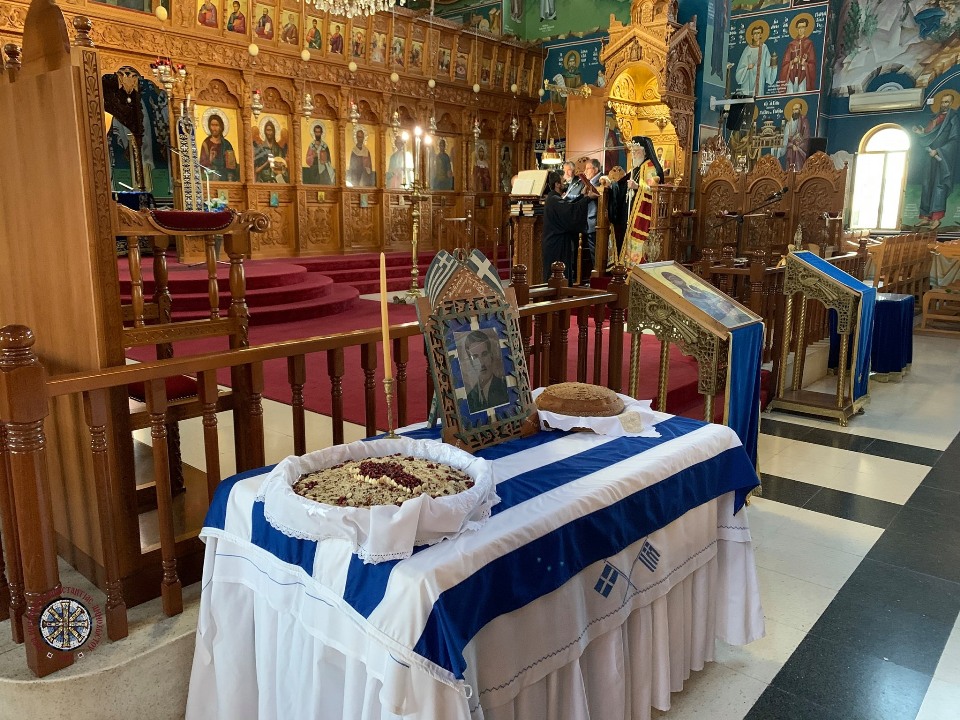 Μνημόσυνο στον ήρωα της ΕΟΚΑ Μόδεστο Παντελή