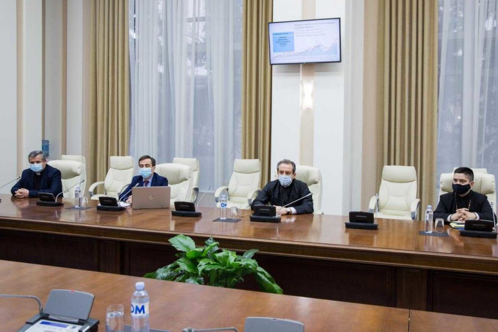Mitropolia Basarabiei, reprezentată la întâlnirea dintre culte şi autorităţi pe tema COVID-19