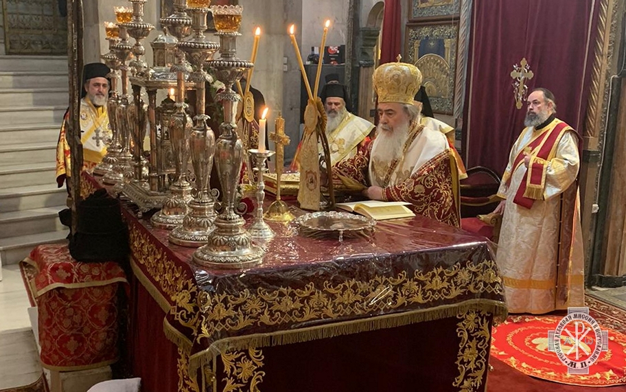 Представители Русской Церкви приняли участие в праздновании тезоименитства Патриарха Иерусалимского Феофила