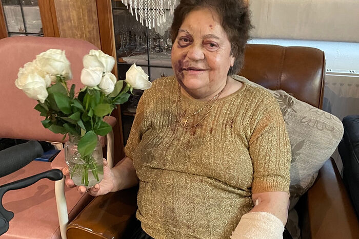 SUPPORT RECOVERY OF ELDERLY WOMAN BRUTALLY ATTACKED OUTSIDE GREEK ORTHODOX CHURCH