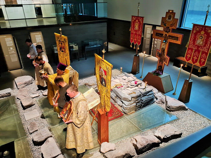 NORWAY: LITURGY CELEBRATED AT ORIGINAL SITE OF RELICS OF ST. OLAF FOR FIRST TIME IN 1,000 YEARS (+VIDEO)