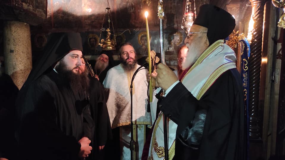 Κουρά μοναχού στην Ιερά Μονή Γοργοεπηκόου Νεστάνης