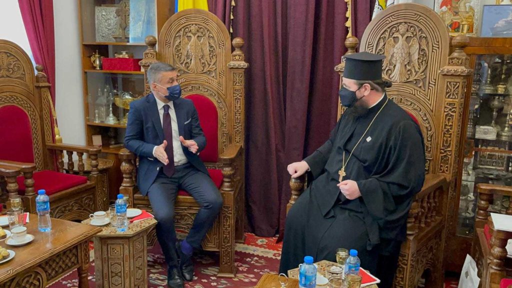 Ambasadorul Saranga, la Reprezentanţa Patriarhiei de la Ierusalim | „Este important să fie respectată libertatea religioasă”