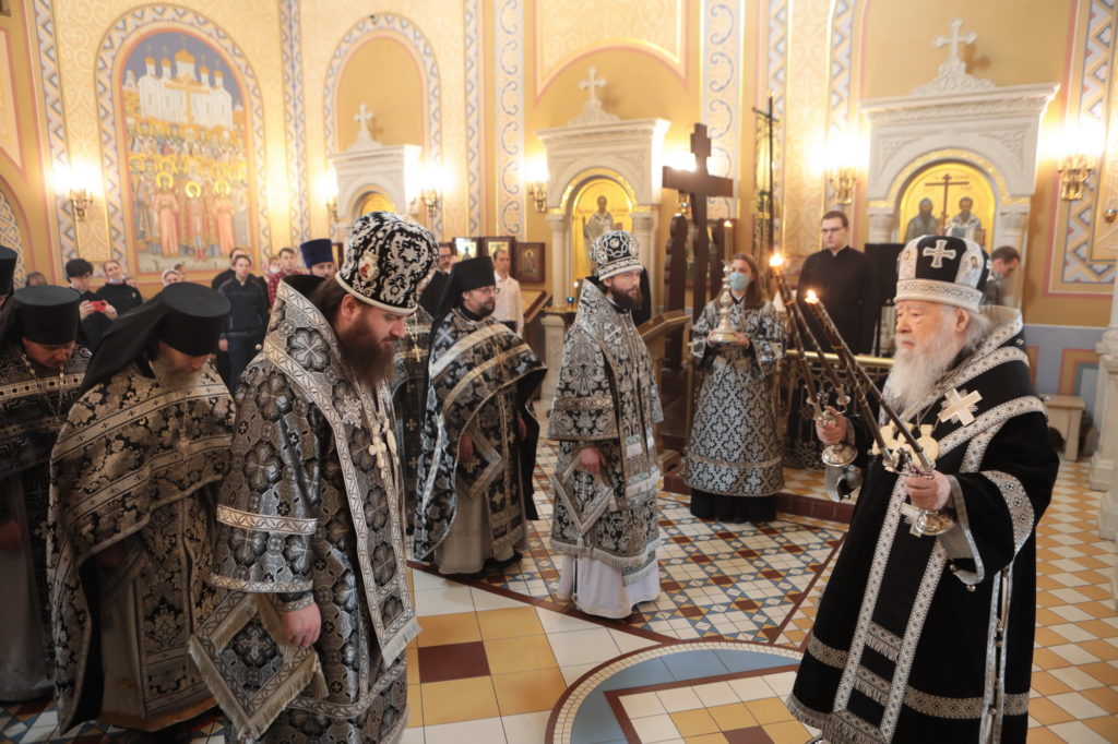 В среду первой седмицы Великого поста Патриарший наместник Московской епархии посетил подмосковную Коломну