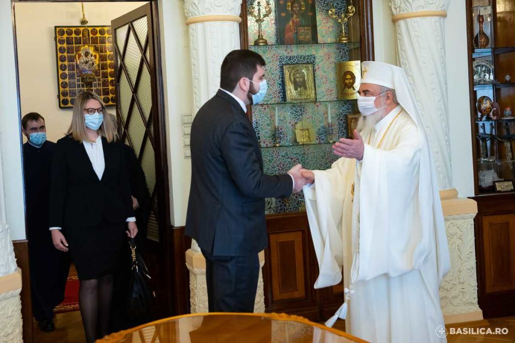 Ο Σέρβος Πρέσβης επισκέφτηκε τον Πατριάρχη Ρουμανίας