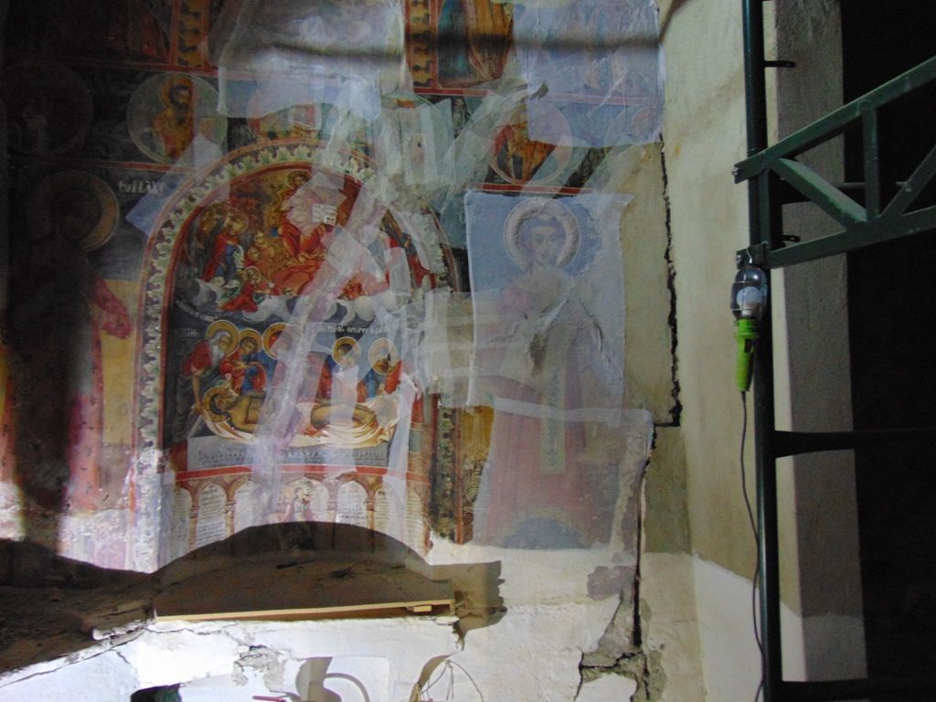 Церкви Самарины пострадали от землетрясения