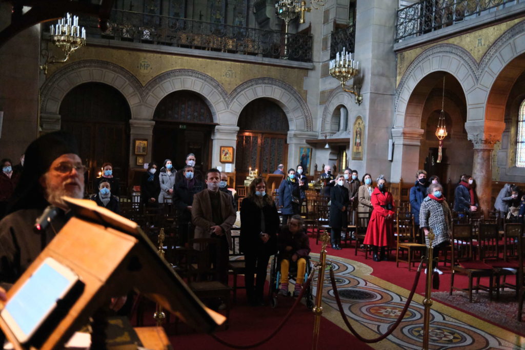 Κατανυκτικός Εσπερινός στον Άγιο Στέφανο Παρισίων