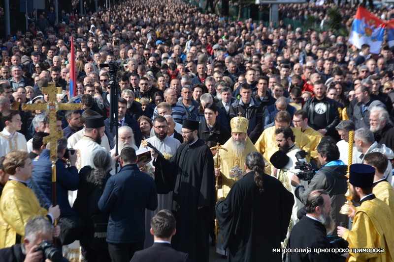 Подсјећање: Навршила се година дана од највећег скупа у историји Црне Горе