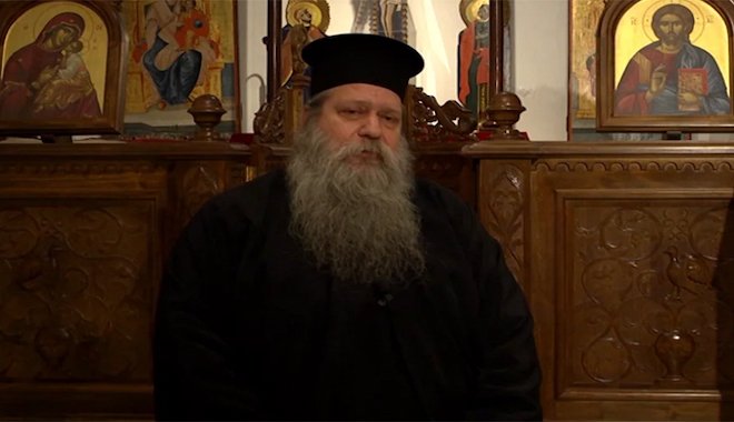 First online archontariki with Abbot of the Holy Monastery of St. David, Gabriel, today