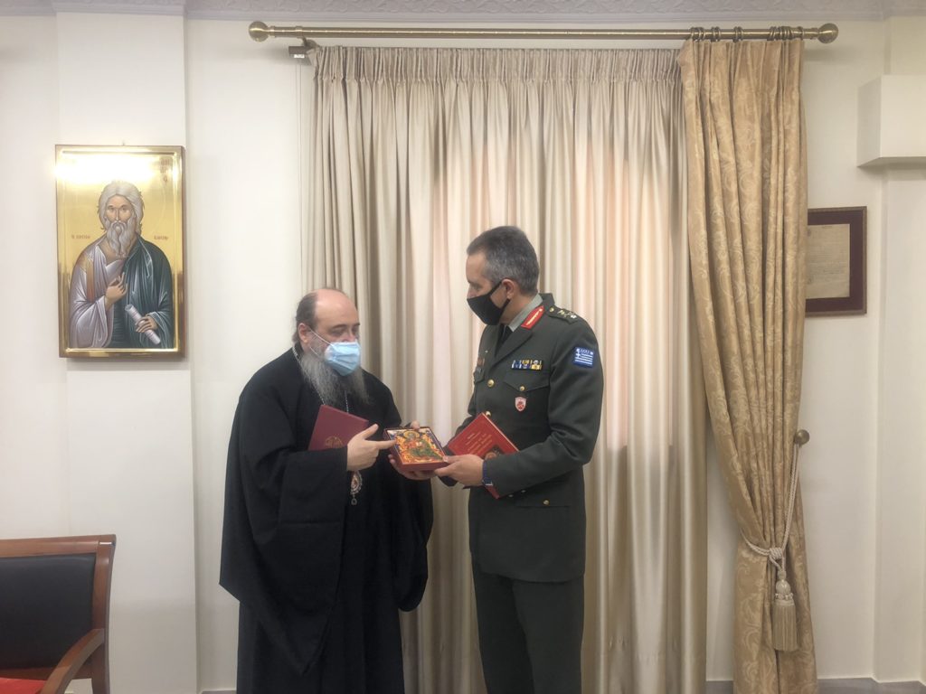 Στον Μητροπολίτη Πατρών ο νέος Διοικητής του ΚΕΤΧ