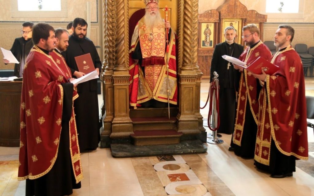 Митрополит Хризостом служио доксологију поводом националног празника Грчке