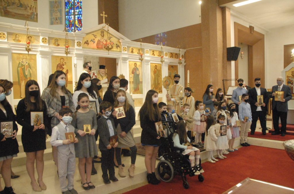 Pastoral Visit of His Eminence Metropolitan Methodios in Arlington, MA