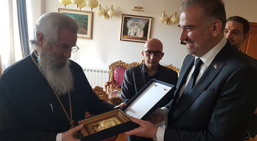 Прва посета др Владимира Рогановића Епархији шумадијској