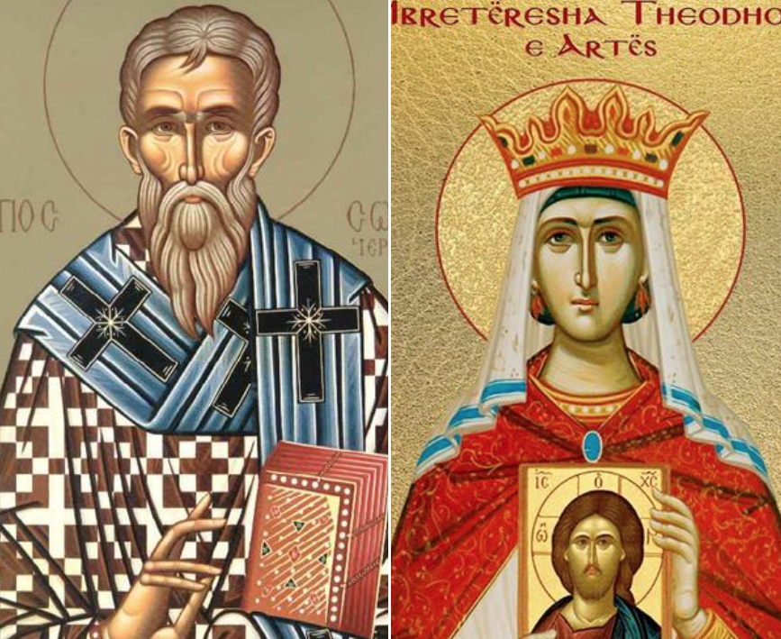 Shenjtori i ditës: Oshënar Sofroni i Jerusalemit – Oshënare Theodhora e Artës