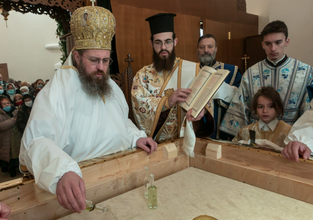 Пълно освещаване на нов храм „Свето Благовещение“ в столичния кв. „Дружба 2“