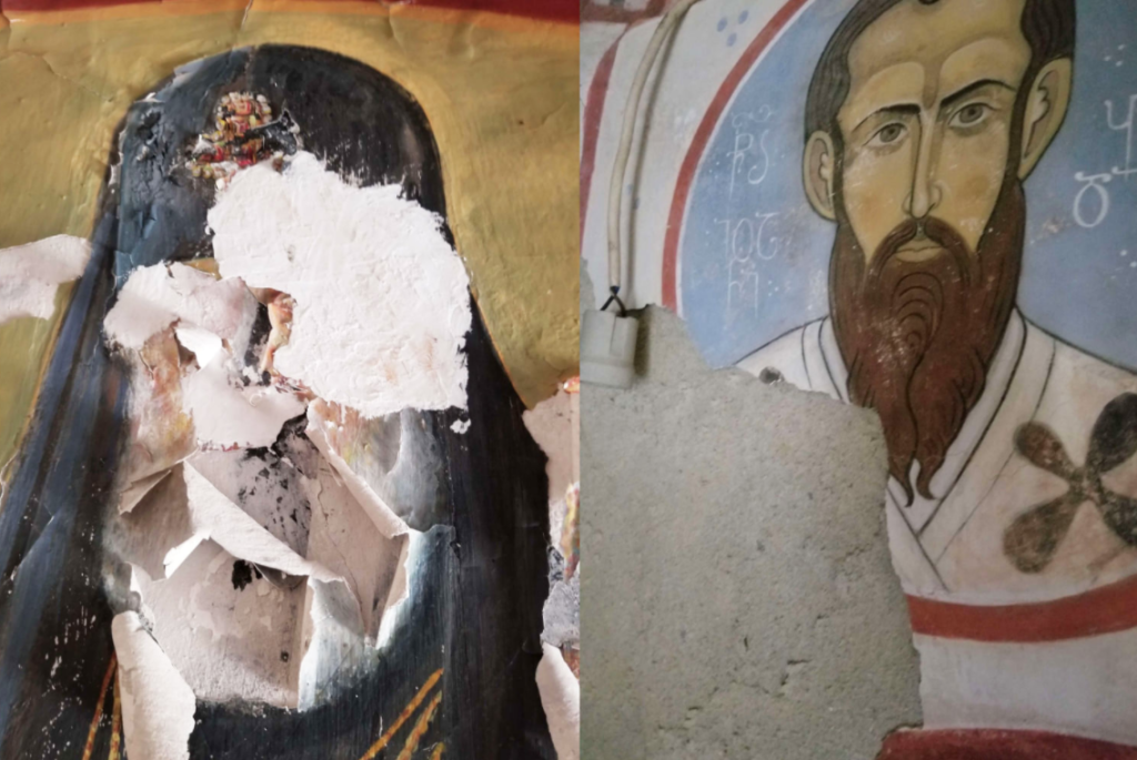 საპატრიარქოს ინფორმაციით, ჭყონდიდის ეპარქიაში ვანდალიზმის ფაქტი არ დასტურდება