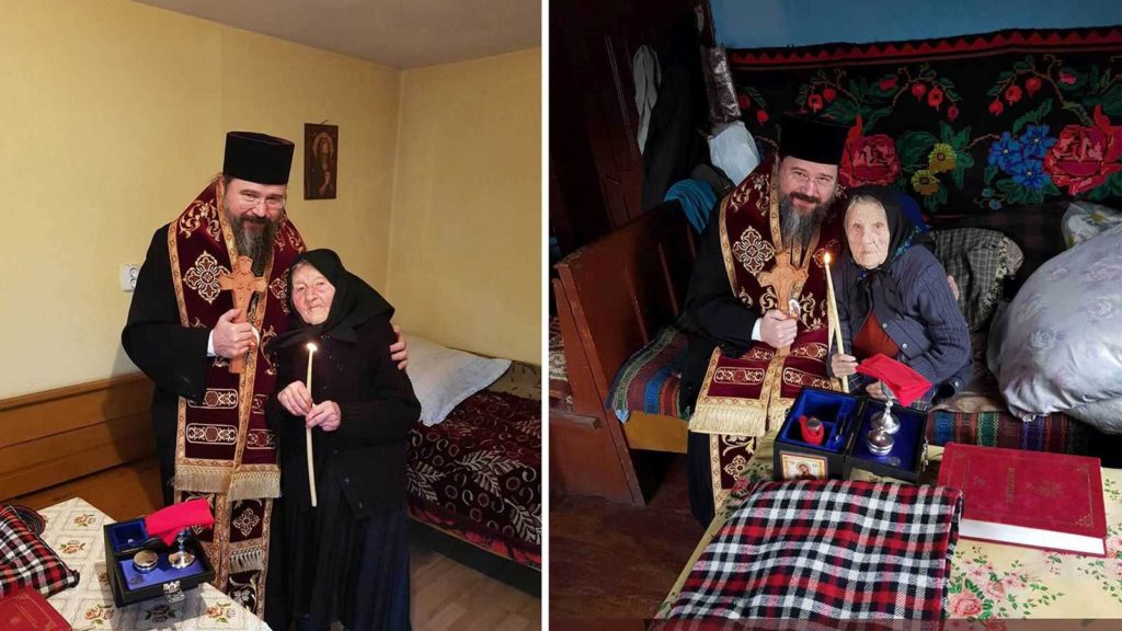 De un veac cu candelele vii, au primit Împărtășanie de la Episcopul Europei de Nord