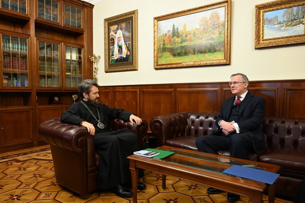 DECR chairman meets with Ambassador of Ireland to Russia