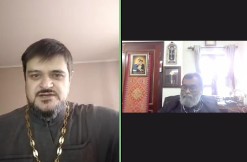Состоялась видеовстреча членов Рабочей группы по координации двусторонних отношений между Русской Православной Церковью и Маланкарской Церковью