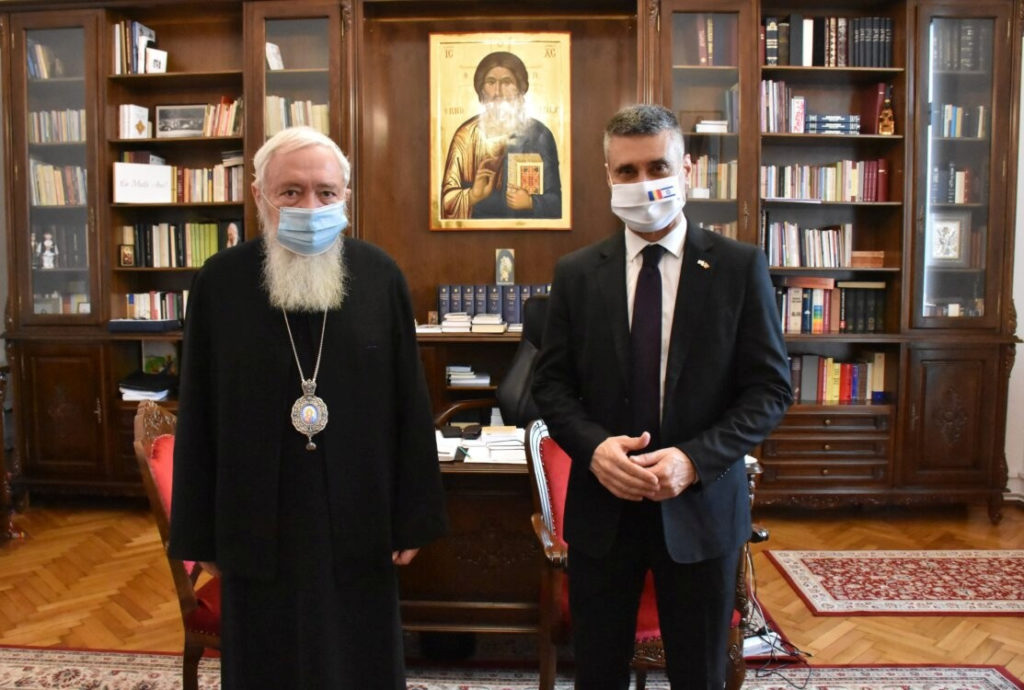Ambasadorul statului Israel în România în vizită la Reședința mitropolitană din Cluj-Napoca