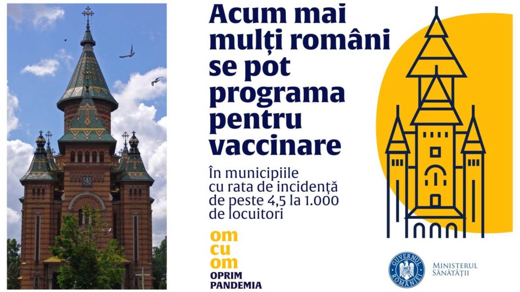 Arhiepiscopia Timișoarei cere Ministerului Sănătății să adauge crucile în reprezentarea grafică a catedralei