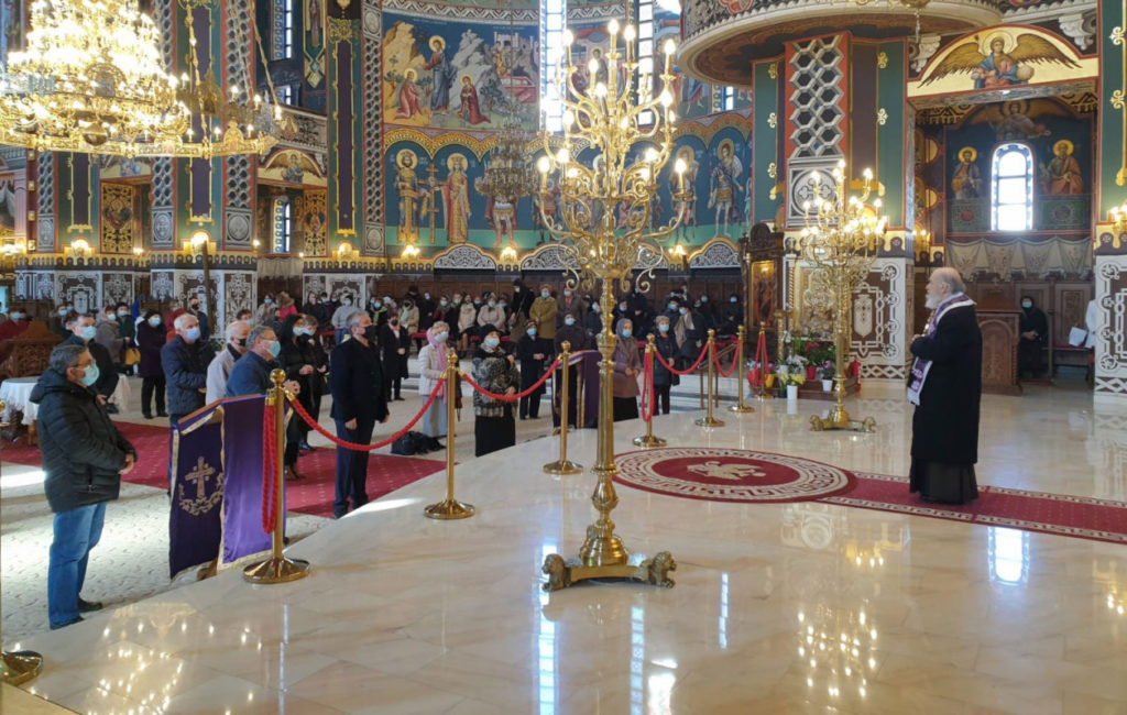 Duminica a 2-a din Postul Mare la Catedrala Arhiepiscopală din Arad