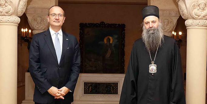 Serbian Patriarch received the Head of the EU Delegation
