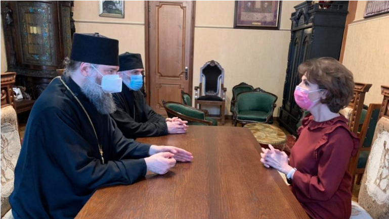 ელისო ბოლქვაძე პატრიარქის ტახტის მოსაყდრეს, მიტროპოლიტ შიოს (მუჯირი) შეხვდა