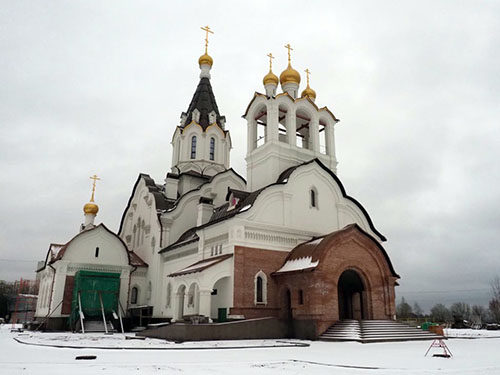 Сдан в эксплуатацию самый высокий храм на северо-западе Москвы