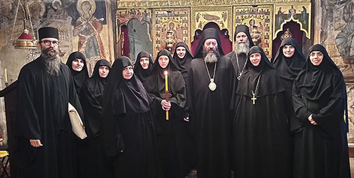 Монашење у манастиру Благовештењу Кабларском