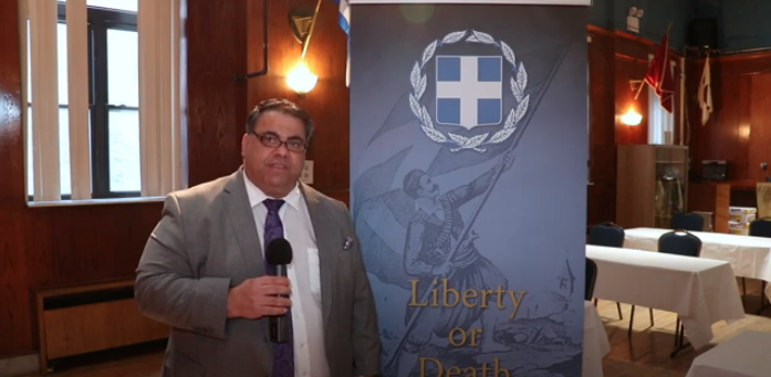 AHEPA Performs Greek Bicentennial Re-enactment of the Greek Ball of New York