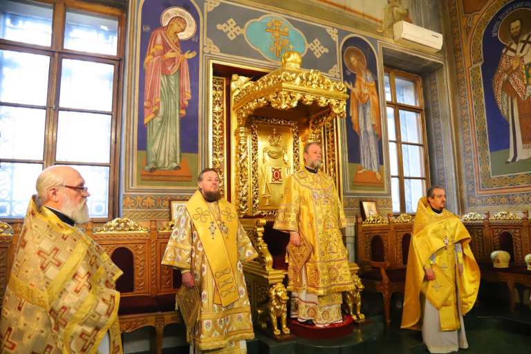 The Sunday of the Prodigal son: Metropolitan Vladimir officiated the Divine Liturgy in the Nativity of the Lord Cathedral in Chisinau