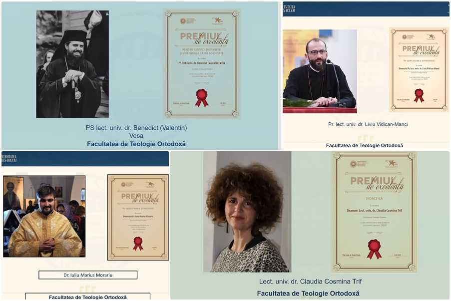 Episcopul vicar Benedict Bistriţeanul a fost premiat de Universitatea Babeș-Bolyai
