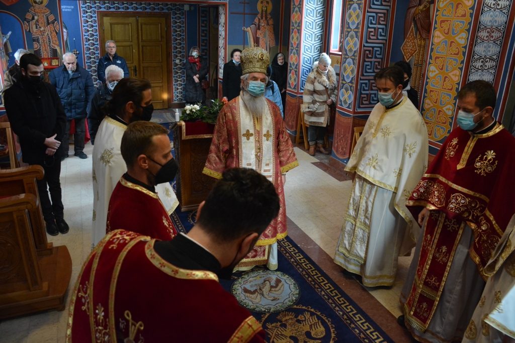 Владика Јован богослужио у цркви Светог Димитрија