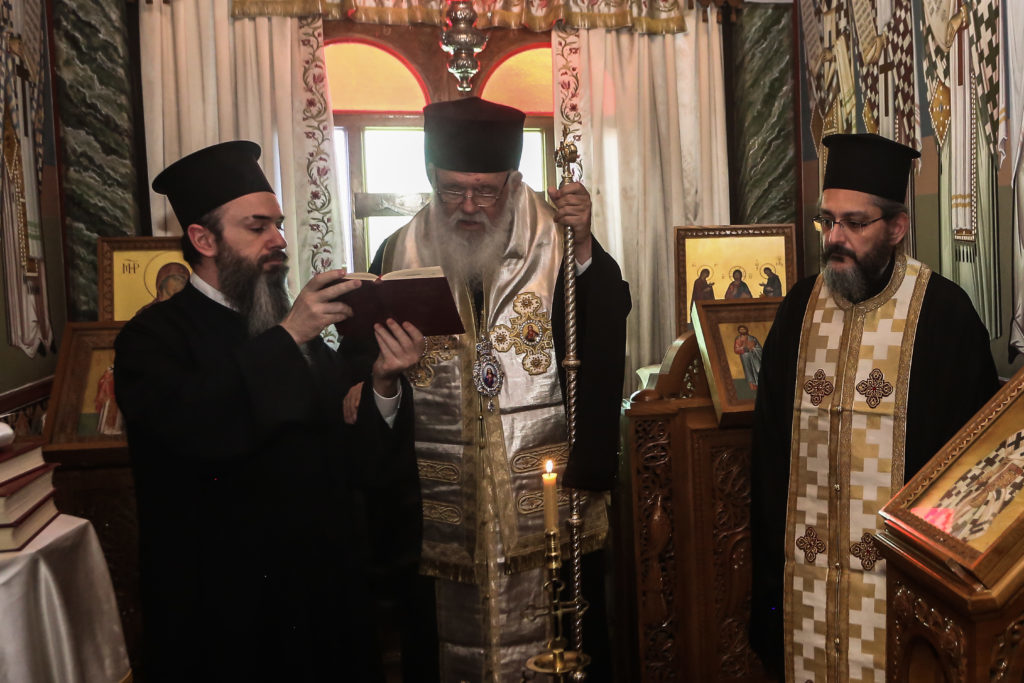 Trisagion memorial service for reposed Metropolitan of Kilkis Emanuel