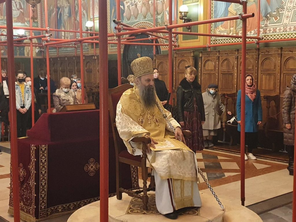 Сръбският патриарх Порфирий е на посещение в Загреб