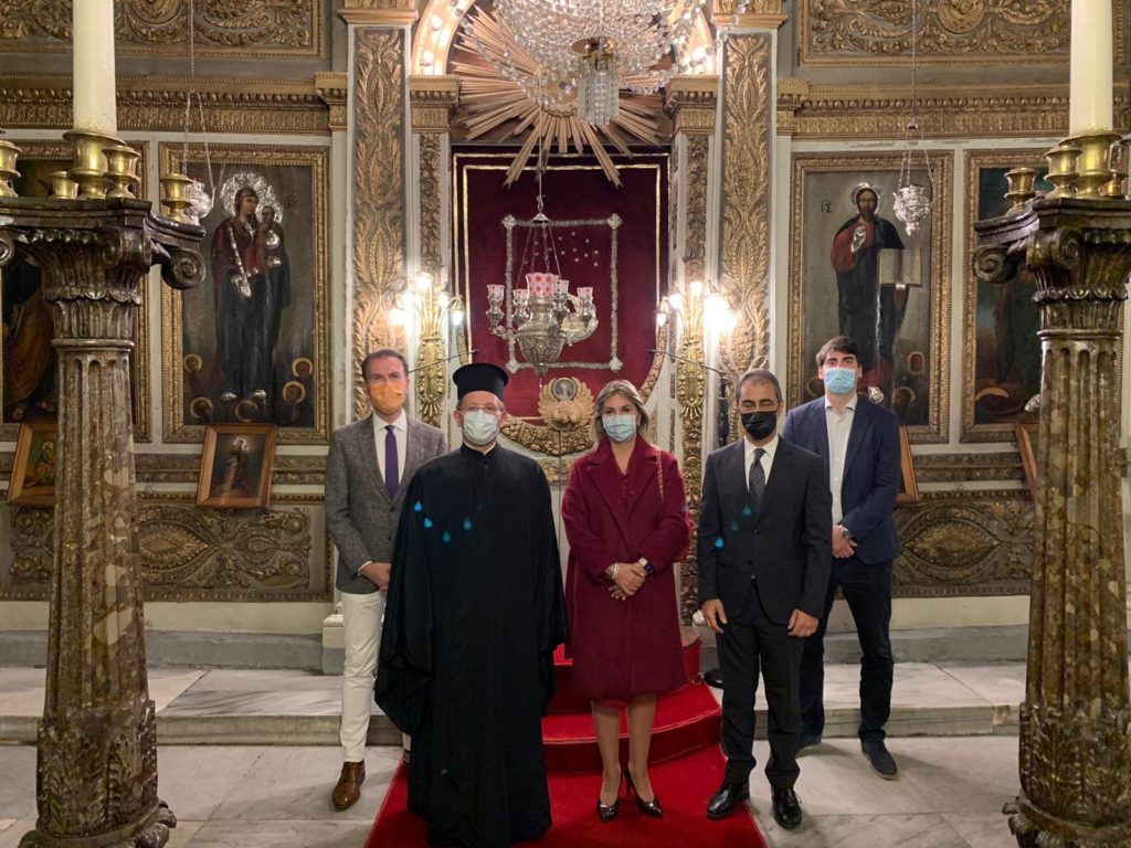 Στην Παναγία Κουμαριώτισσα ξεναγήθηκε η υφ. Παιδείας