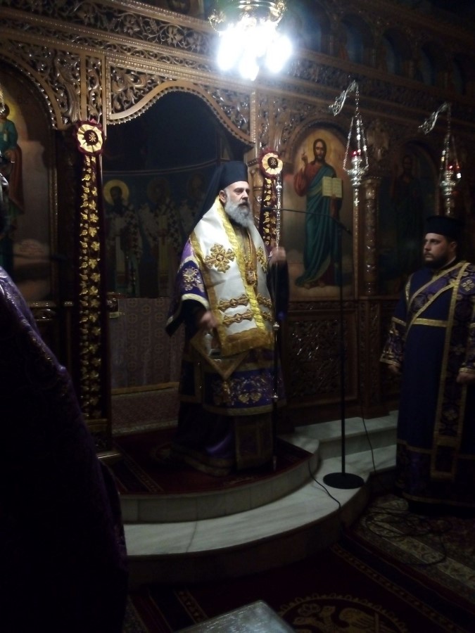 Στον Άγιο Νικόλαο Φαρσάλων ο Μητροπολίτης Τιμόθεος