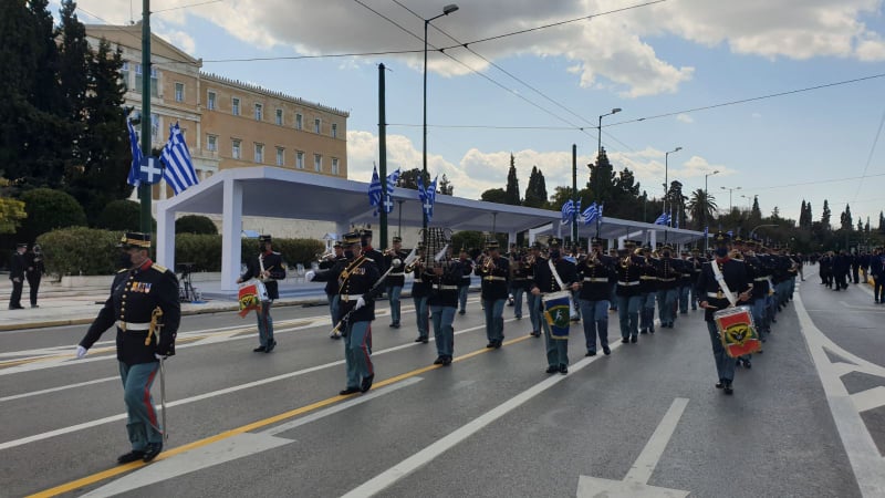Greek Army military band plays ‘For Faith & Homeland’ on Independence Day parade – (PHOTOS)